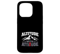 Alpinisme Peak Climber Summit Seeker Haute Altitude Coque pour iPhone 15 Pro
