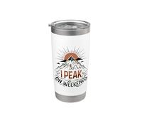Alpiniste d'escalade I Peak le w nd Gobelet isotherme en acier inoxydable double paroi