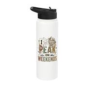 Alpiniste d'escalade I Peak le w nd Stainless Steel Insulated Water Bottle