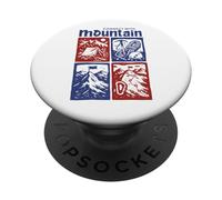 Alpiniste, Escalade Sportive, idée Cadeau grimpeur, Escalade PopSockets PopGrip Adhésif