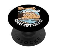 Alpiniste - Vallée du Grand Rift PopSockets PopGrip Adhésif