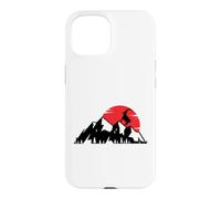 alpinistes, Grimper, Alpinisme, Descente en Rappel Coque pour iPhone 15