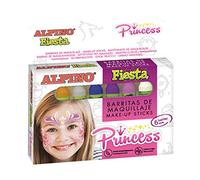 Alpino 219287 - Maquillage Princess - 6 barres, couleurs essorties