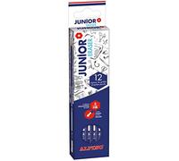 Alpino 936157 Pack de 12 Crayons HB avec gomme