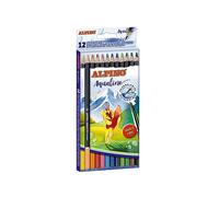 alpino al000130 - crayons, 12 unités
