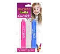 Alpino- BL 3 Boutons Face Stick Princess, DL000102, Rose/Bleu/Violet