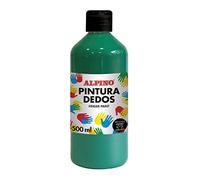 ALPINO bouteille peinture doigts Vert Prado sels 500 ML