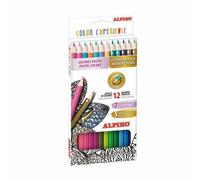 ALPINO Craies métalliques 12 couleurs