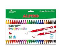 Alpino Marqueur Double Double Assorti 4 Unités