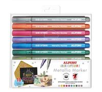 Set de marqueurs Alpino Coloré Métallisé 10 pièces