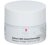 ALPINOLS Detox CBD Masque pour le visage à l'aloe vera et l'argile 50 ml