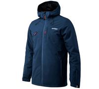 Alpinus Hommes Active Causses Veste Imperméable Hiver Respirant Chaud Navy Blue