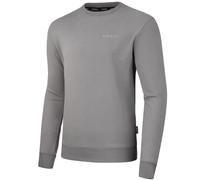 Alpinus Hommes City Bellagio Col Rond Sauteur Sweat-Shirt Arrêtez-Vous Gris