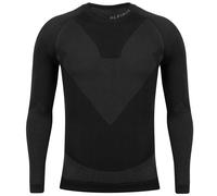 Alpinus Hommes Manche Longue Couche de Base Pro Miyabi Edition Thermique Noir