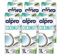 Alpro Boisson originale à base de noix de coco, 100 % végétale, sans lactose et sans produits laitiers, 1 litre (6 x 1 l)