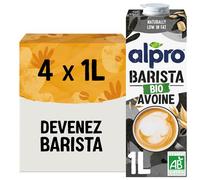 Alpro - Boisson Végétale - Barsita Bio Avoine Exclusive - Lot de 4x1L