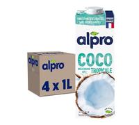 Alpro - Boisson végétale - Coco - 1L - Lot de 4x1L