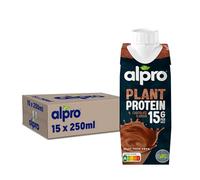 Alpro - Boisson végétale - Soja protéine goût chocolat - 250ml - Lot de 15x250ml