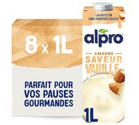 Alpro - Boisson Végétale - Soja Vanille - 1L - Lot de 8x1L