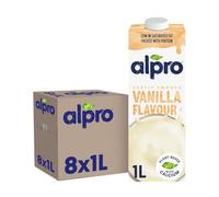 Alpro - Boisson Végétale - Soja Vanille - 1L - Lot de 8x1L