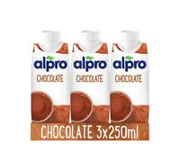 Alpro Lot de 5 boissons longue durée au chocolat de soja 15 cartons - 3 x 250 ml