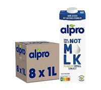 Alpro Pas de lait 3,5 % de matières grasses (lait d'avoine) - Boîte (1 L x 8 paquets)