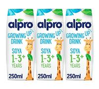 Alpro Soya Growing Up Lot de 5 boissons longue durée de vie 3 x 250 ml | Alternative sans produits laitiers à base de lait de vache | Végétalien | 100% végétal