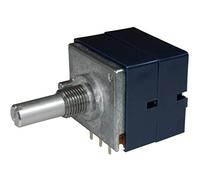 Alps 100k Log Rk27112 Stéréo Potentiomètre Rotatif Stéréo 100kax2 Ohm Logarithmique Le Bleu 6mm