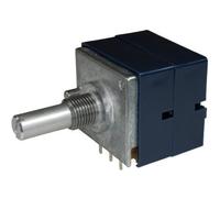 Alps 50k Log Rk27112 Stéréo Potentiomètre Rotatif 50kax2 Ohm Logarithmique " le Bleu " 6mm
