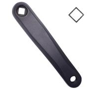 Alps2Ocean Universel Bras de Manivelle pour Vélo, 152mm/160mm/165mm/170mm/175mm Bras de Manivelle Gauche, Disponible en Trou Carré et Trou Diamant pour Vélo de Ville, Vélo Pliant, VTT, Vélo Électrique