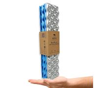 Alpteq RastPlatz Coussin d'assise pliable, matelas thermique d'extérieur, pour jardin, camping et loisirs, imperméable, isolant et ultra léger, idéal pour sac à dos et chaise, bleu, taille unique