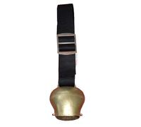 Alptex Cloche à bouche de grenouille avec collier - diff. tailles entièrement montée