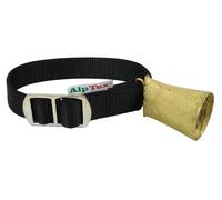 Alptex Cloche pour moutons et chèvres avec sangle entièrement montée, largeur de bouche 50 mm