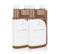Alpurial Senior Bundle - Soutien holistique en cas de problèmes de type d'âge des chevaux âgés - Développé par le vétérinaire (2 x 1 litre)