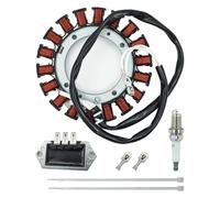 ALRACALL 237878-S Bobine d'alternateur de rechange pour tracteur Kohler 54-755-09-S Compatible avec CH11-CH15 CH18-CH25 CV11-CV15 CV18-CV22 avec régulateur de tension 25 403 03-S