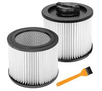 Alrens Lot de 2 filtres à cartouche DXVC4001 de rechange pour aspirateur DEWALT DXV04T, DXV05P, DXV05S, DXV08S, DXV06G 12,7 l