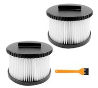 Alrens Lot de 2 filtres HEPA de rechange DWV9330 pour extracteur de poussière DEWALT DWV010 20,7 litres et DWV012 de 30,7 litres, pièce # DWV9330