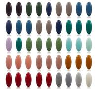 Alrens Lot de 32 épingles en plastique coloré pour écharpe, hijab, épingles à nourrice noires, pinces Chunni pour Dupatta, pinces à broche, aimants hijab extra puissants pour femme