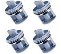 Alrens Lot de 4 filtres à peluches de rechange pour machine à laver Bosch série 8, filtre de rechange pour 647920 605010 Bosch & Siemens, accessoires de machine à laver