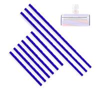 Alrens Lot de 9 bandes en peluche douce pour aspirateur Dyson V7 V8 V10 V11, tête de rouleau souple, pièces de rechange, pièces Dyson, aspirateur domestique, trois longues six courtes