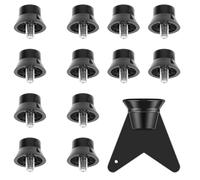 Alriedy Lot de 12 Crampons À Vis pour Crampons De Rechange Crampon Nike Pointes pour Chaussures De Football Crampons De Football Antidérapants Stables pour Chaussures De Football Ne Pas Adidas