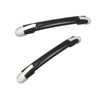 Alriedy Lot de 2 poignées de rechange en plastique pour valise, mallette à outils et valise de voyage, 24 cm, noir