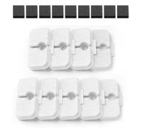 Alriedy Petlibro Lot de 12 filtres de rechange pour fontaine à eau pour chat Petlibro 2,5 l Dockstream PLWF005 PLWF115 PLWF105 avec mousse