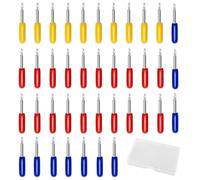 Alriedy Roland Lot de 40 lames de découpe pour couteau Cricut Maker 3 30 °/45 °/60 ° Compatible avec Explore Air 2 Maker 3, accessoires de traceur vinyle