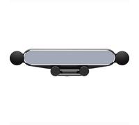 AlRWAY pour BMW Série 1 E81 E82 E87 E88 F20 Support pour téléphone de Voiture réglable, Support pour téléphone Portable Ventilation de Voiture,B Silver