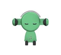 AlRWAY pour Fiat Tipo 500 500L 500X Ducato Support pour téléphone de Voiture réglable, Support pour téléphone Portable Ventilation de Voiture,B Green