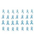 ALS Amyotrophic Lateral Sclerosis Collections Awareness (ALS L.Blue Vinyl Stickers c2)