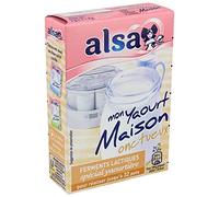 ALSA - Alsa Préparation Pour Yaourts Onctueux Mon Yaourt Maison Onctueux 8G - Lot De 3