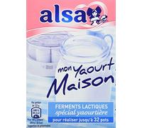 Alsa Préparation mon Yaourt Maison Ferments Lactiques, 8g
