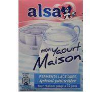 Alsa Evapore Preparation mon Yaourt Maison 8 g - Lot de 4